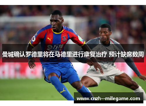 曼城确认罗德里将在马德里进行康复治疗 预计缺席数周